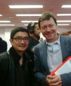 Dennis Clemente with Fred Wilson back in November