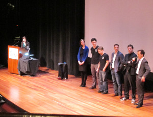 Best venue. Skirball Theater, NY Tech Meetup's home. 